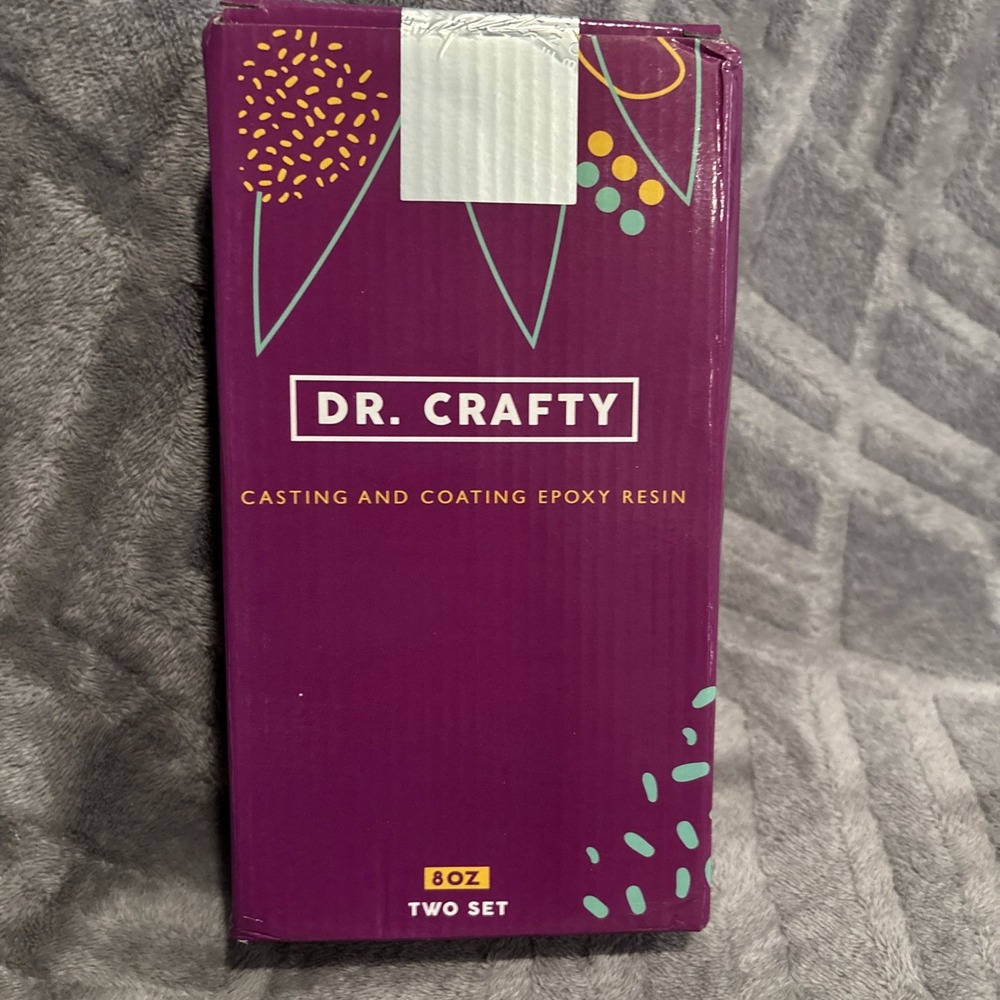 Dr. Crafty casting‎ and coating epoxy resin. 8oz. Two set